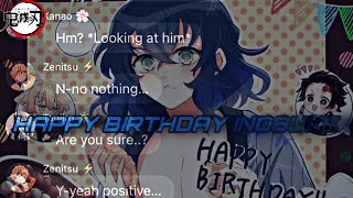 Happy Birthday Inosuke Slight Inoaoi  Almost late [upl. by Berlyn]