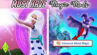 HOW TO MAKE KIDS SPELLCASTERS Magical Mods Sims 4 [upl. by Inama17]