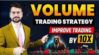 VOLUME Analysis TRADING STRATEGY  Price action Trading for Beginners in Stock Market Intraday [upl. by Hnad]