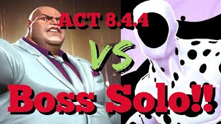 MCOC  ACT 844  Kingpin Vs Spot  Boss Solo [upl. by Welsh]