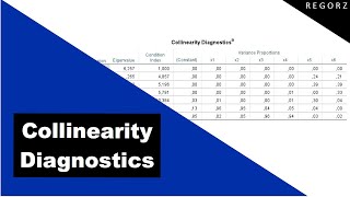 Table quotCollinearity Diagnosticsquot in SPSS Interpretation [upl. by Manuel481]