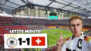 TOR in letzter SEKUNDE😳 DEUTSCHLAND vs SCHWEIZ 11 Stadion Vlog🇩🇪🇨🇭 Füllkrug trifft Euro 2024 [upl. by Coppola]