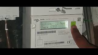 E470 Landis electric smart meter [upl. by Eicam]