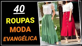 Moda Evangélica  40 Belíssimos Looks de Moda Evangélica para Te Deixar Ainda Mais Elegante ❤ [upl. by Kristien777]