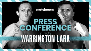 Josh Warrington vs Mauricio Lara plus undercard press conference [upl. by Woodring]