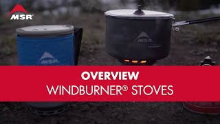 MSR WindBurner® Stove Systems [upl. by Latea]