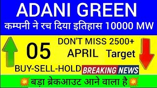 Adani green energy share latest news today Adani green energy share news Adani Power stock [upl. by Saxela]