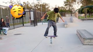 His Very First Boardslide [upl. by Harod]