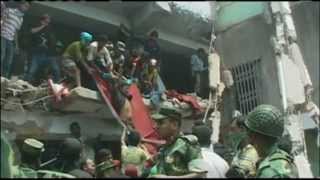 Bangladesh Factory Collapse [upl. by Leahplar]