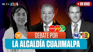 Sigue el debate chilango por la alcaldía Cuajimalpa  Ruta 2024 con Omar Patiño en Heraldo TV [upl. by Nylassej]