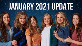 Counting On  Duggar Family Update January 2021 [upl. by Nollahs]