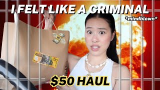 SHOPPING CHALLENGE CAN I BUY A FULL OUTFIT WITH ONLY 50 drive with me vlog  haul [upl. by Wes754]