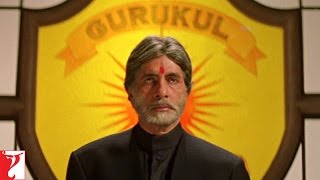 Parampara Pratishtha Anushaasan  Scene  Mohabbatein  Amitabh Bachchan  Aditya Chopra [upl. by Nyrehtac]