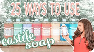 Dr Bronners Castile Soap  What Is Castile Soap  Homemaker Tips [upl. by Ahsinut]