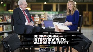 Becky quick interview with Warren Buffett [upl. by Oca960]