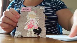 Tuto carte gorjuss vintage partie 3 [upl. by Sreip610]