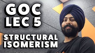 GOC Lec 5  Structural Isomerism Tautomerism  JEE General Organic Chemistry Pahul sir  2024 2025 [upl. by Aneled603]