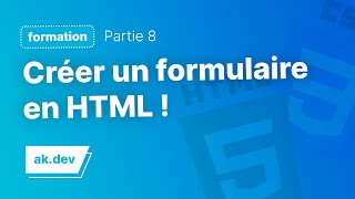 Comment créer un formulaire HTML facilement amp rapidement [upl. by Esinereb]