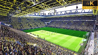 PES 2021 NEW Ultra Realistic Sound amp Graphics Mod  Borussia Dortmund vs Darmstadt  4K [upl. by Trin]