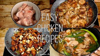 3 CHICKEN RECIPES  Ulam Pinoy Recipe Budget Meal  Chicken Recipe  Ulam Pinoy Recipe [upl. by Davilman963]