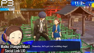 Persona 3 Reload  Maiko Hanged Man Social Link 110 [upl. by Leitnahs]