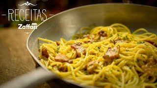 Espaguete à Carbonara – Receitas Zaffari [upl. by Ael]