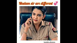 Madam sir are different 💞madamsir gulkijoshi krishmasingh yuktikapoor bhavikasharma [upl. by Enael]