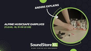 Alpine Musicsafe Pro Ear Plugs Clear [upl. by Ernaldus201]