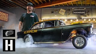 Roadkills Mike Finnegan Brings Blasphemi to the Donut Garage Flexes 900whp With a Massive Burnout [upl. by Eduardo330]