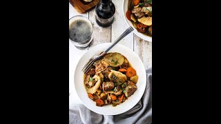 SlowCooker Dublin Coddle 🇮🇪🥔 Irish Sausage and Potato Stew shorts [upl. by Dulci]