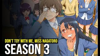 Don’t Toy with Me Miss Nagatoro Season 3 Cancelled or Renewed  US News Box Official [upl. by Neela]