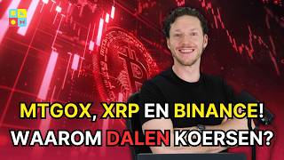 MtGOX update  Groot XRP nieuws viel tegen  waarom DALINGEN  Crypto nieuws vandaag  1157 [upl. by Eryn]