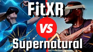 Supernatural vs FitXR Which Is The BEST VR Workout on the Oculus Quest 2 [upl. by Marcellus675]