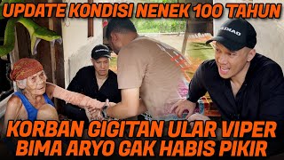 UPDATE KONDISI NENEK 100 TAHUN YANG KEGIGIT ULAR VIPER EKOR MERAH INI KONDISINYA SEKARANG [upl. by Colligan]