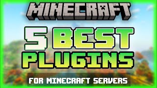 TOP 5 BEST Plugins For Your Minecraft Server 121 [upl. by Midan]