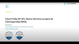 Cloud Friday Nº 321 Nueva Directiva Europea de Ciberseguridad NIS2 [upl. by Lani691]