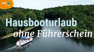 Ein Hausboot  2 Paare und eine unvergessliche Zeit in der Mecklenburgischen Seenplatte [upl. by Atikram278]