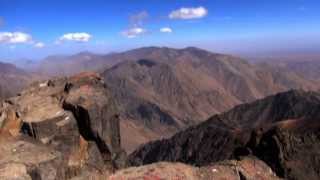 Ascension du Toubkal couloir Est Etape 5  Haut Atlas  Maroc [upl. by Butch549]