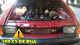 Chevette Turbo Forte De Rua 😍  Bloco De Chevette e Cabeçote 16v [upl. by Lana42]