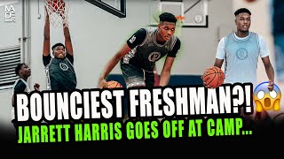 Bounciest freshman in the COUNTRY Jarrett Harris goes OFF at camp Micd Up and MORE 🍿🔥 [upl. by Remas]