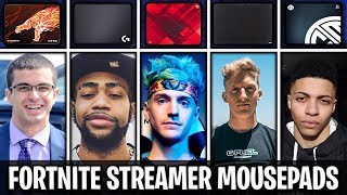 What MousePad Fortnite Streamers Use Tfue Ninja Myth NickEh30 Daequan [upl. by Drogin]