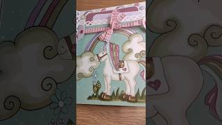 Scrapbook Ideas  Álbum infantil unicornios 🦄 [upl. by Ul]