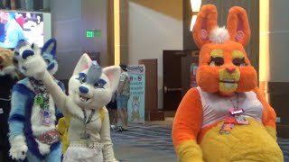 Megaplex 2024 Fursuit Parade [upl. by Airtened]