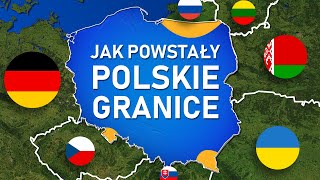 Jak powstały GRANICE POLSKI Najważniejsze fakty [upl. by Livvyy]