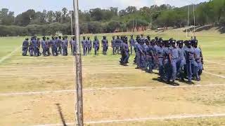 Tshwane SAPS Academy drill practice [upl. by Euseibbob718]