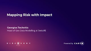 Mapping Risk with Impact by Georgios Technitis  Discovery 2019 [upl. by Ssyla900]