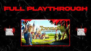 Full Playthrough Townsmen A Kingdom Rebuilt  The Curse Scenario Xbox Series X [upl. by Lotson]