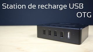 Chargeur USB OTG HooToo  Déballage et présentation [upl. by Nivanod]