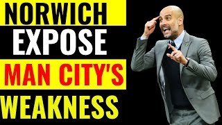 HOW TO BEAT PEP GUARDIOLA Norwich 32 Man City Tactical Analysis 201920 [upl. by Hesler]