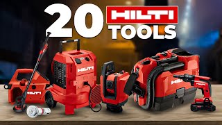 20 Hilti Tools That Will Make Construction Work Easier ▶2 [upl. by Phares]